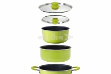 Brunner Genévrier NG set de casseroles 7+1 Ø 20